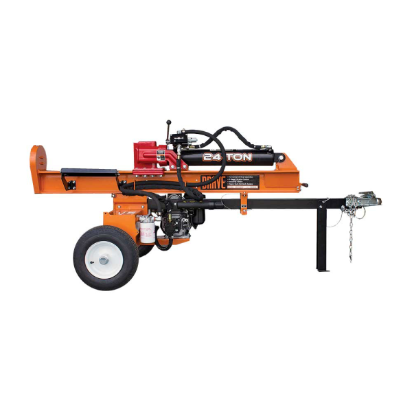 Brave Tow Behind Log Splitter 24-Ton Vertical/Horizontal Portable Gas with Honda GC160 Engine 160cc VH1724GC New