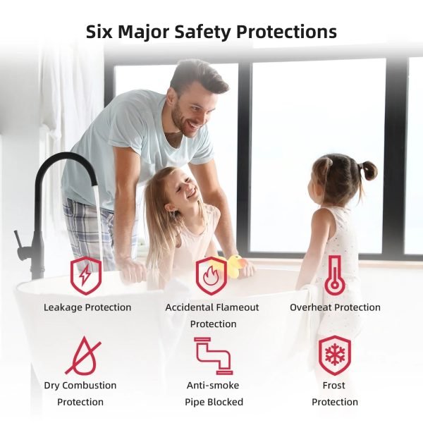 Mizudo CF170 Tankless Water Heater Propane Gas 7.5 GPM 170,000 BTU New
