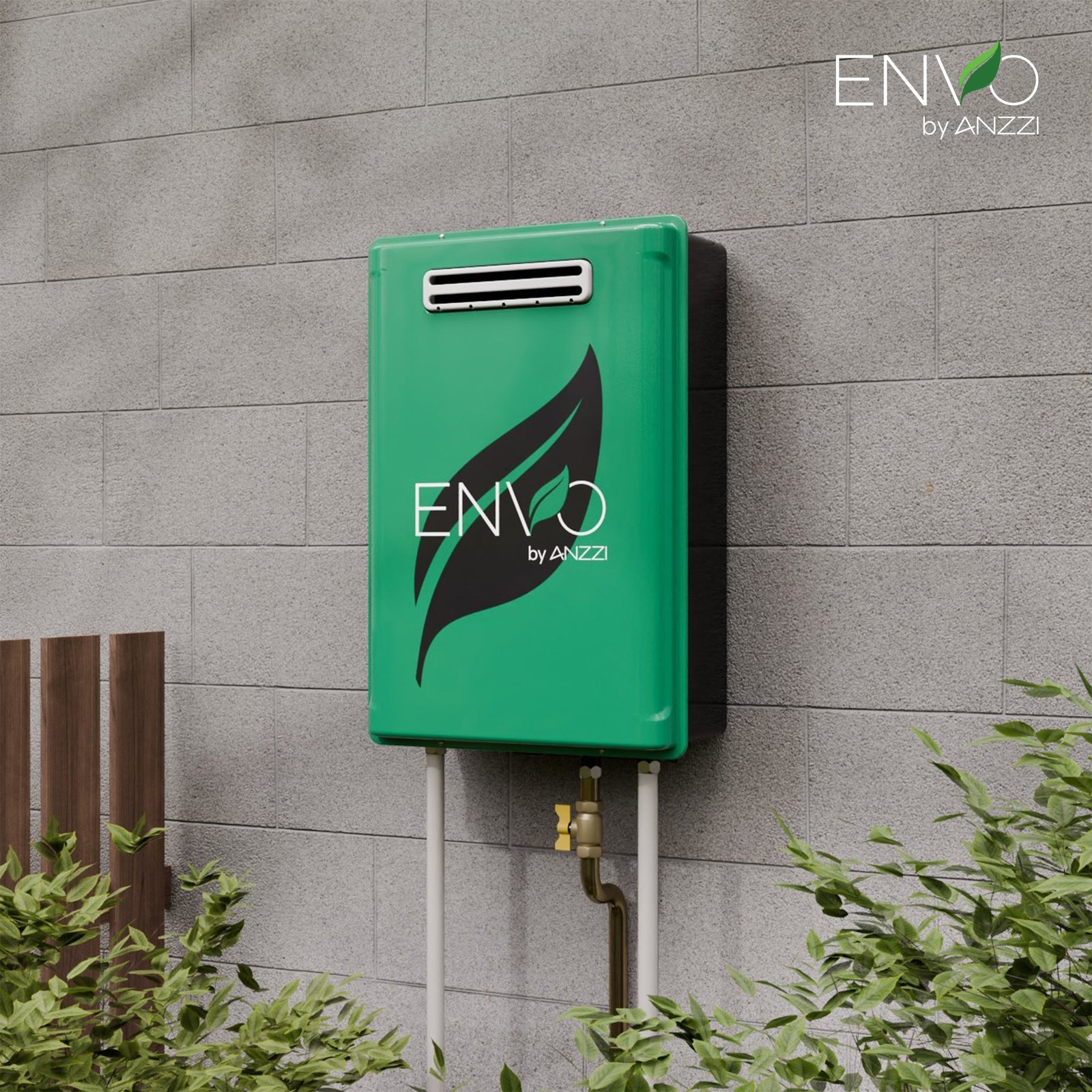 Anzzi Envo Tankless Water Heater Outdoor Propane Gas 7.9 GPM 180,000 BTU 120V New